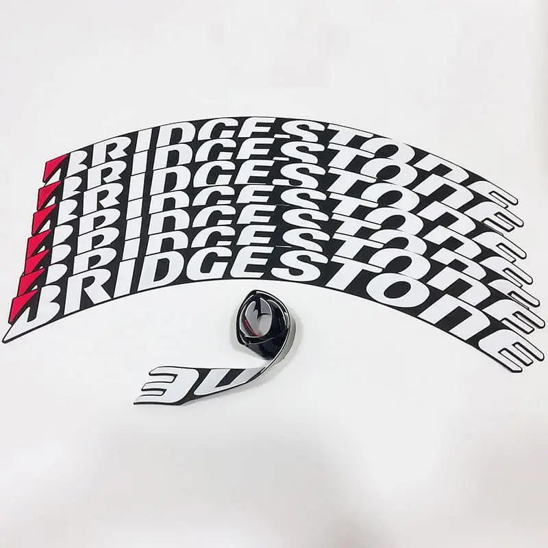 BRIDGESTONE TIRE STICKERS — view 2