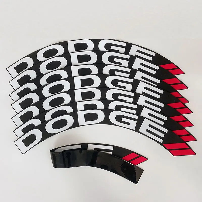 Dodge Style Tire Lettering Kit — view 2