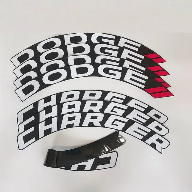 Dodge Style Tire Lettering Kit — view 3