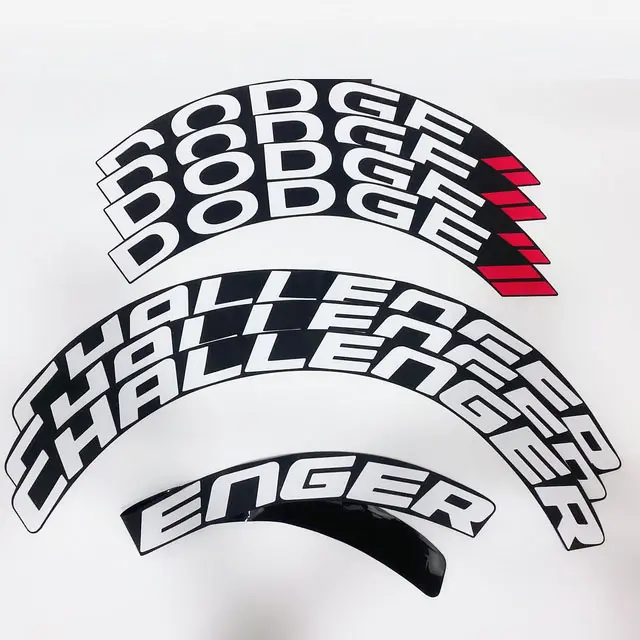 Dodge Style Tire Lettering Kit — view 4