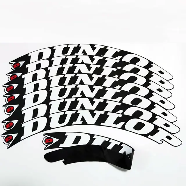 DUNLOP TIRE STICKERS — view 2