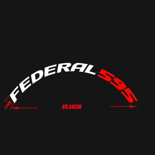 FEDERAL TIRE STICKERS — view 3