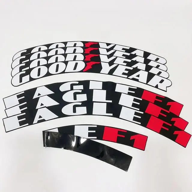 GOODYEAR TIRE STICKERS — view 3