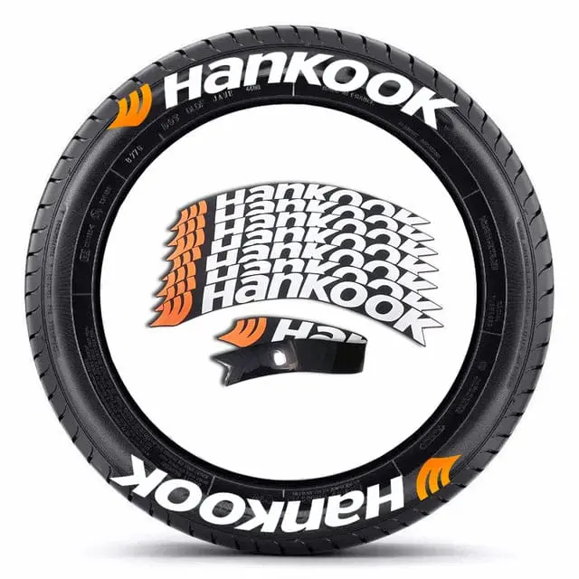 HANKOOK TIRE STICKERS