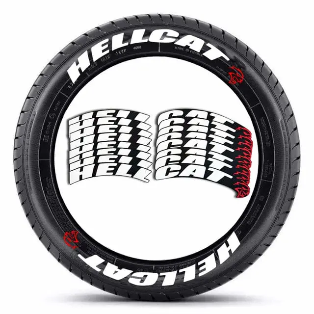 HELLCAT TIRE STICKERS — view 4
