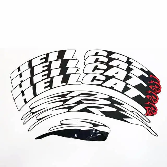 HELLCAT TIRE STICKERS — view 7