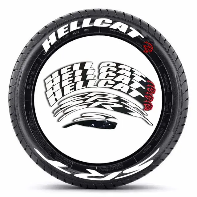HELLCAT TIRE STICKERS — view 3
