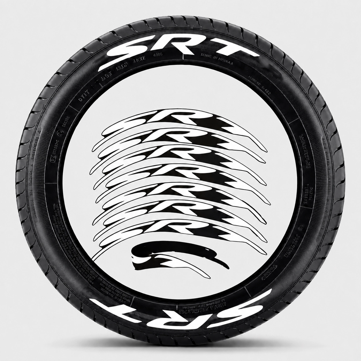 HELLCAT TIRE STICKERS — view 2