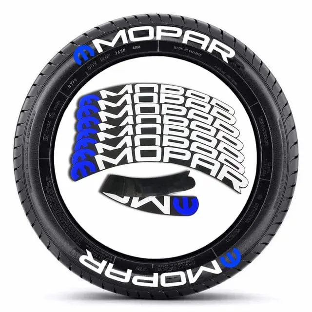 MOPAR TIRE STICKERS