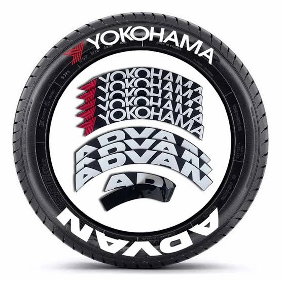 YOKOHAMA TIRE STICKERS — view 2